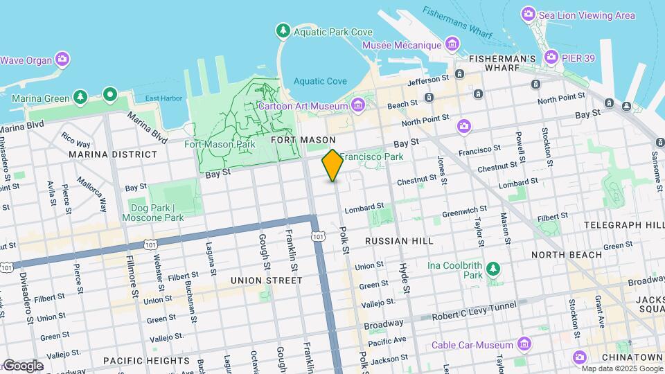 2815 Polk St Map and Location Details
