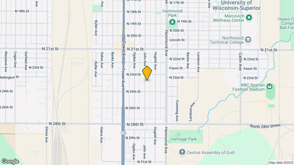 2318 John Ave-Unit -D Map and Location Details