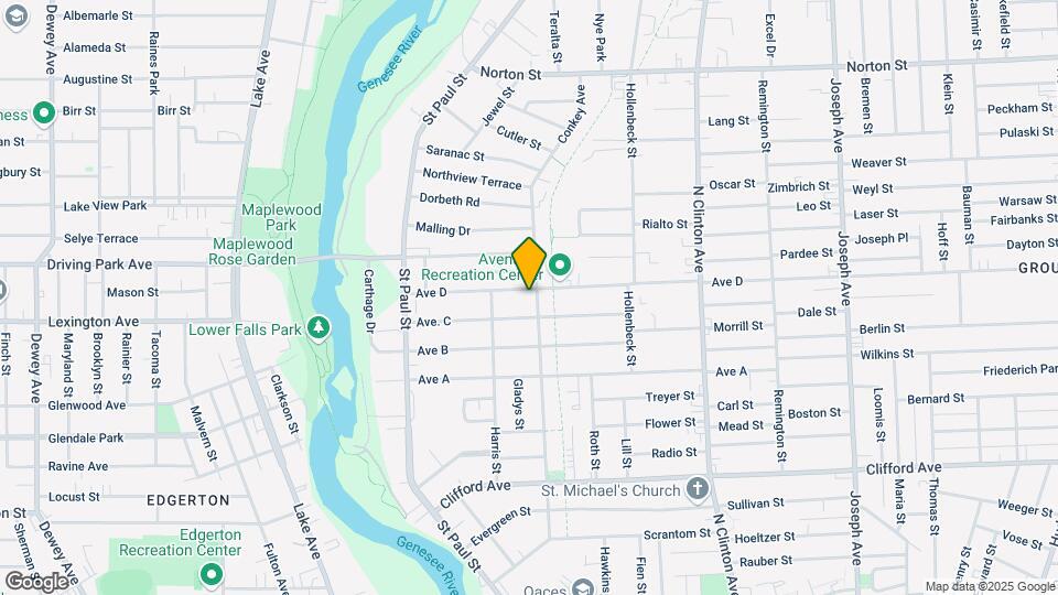331 Conkey Ave Map and Location Details