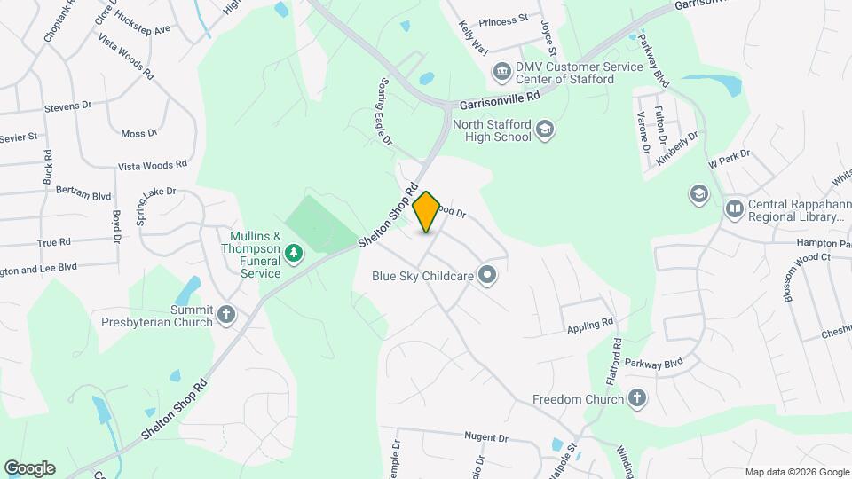 109 Glenwood Ave Map and Location Details