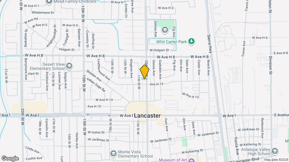 45409 10th St W, Unit 45409 Map and Location Details