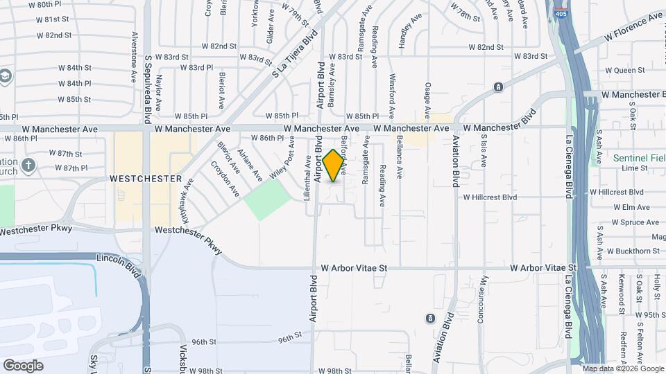 5838.5 W 88th St Map and Location Details