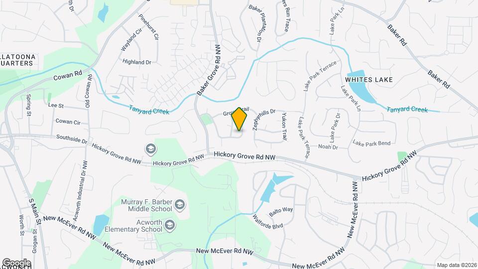 4420 Grove Dr NW Map and Location Details