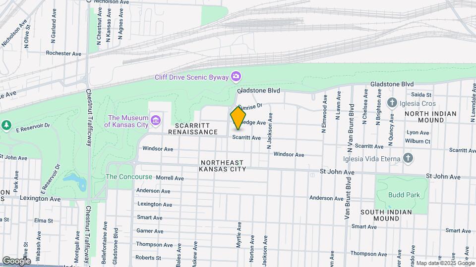 3918 Scarritt Ave Map and Location Details