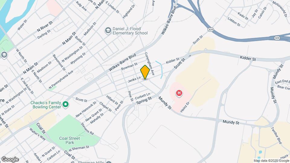 395 Scott St Map and Location Details