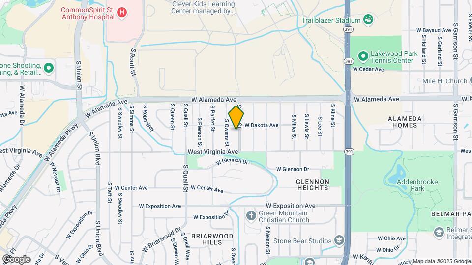 435 S Oak St Mapa y Detalles de la Ubicación