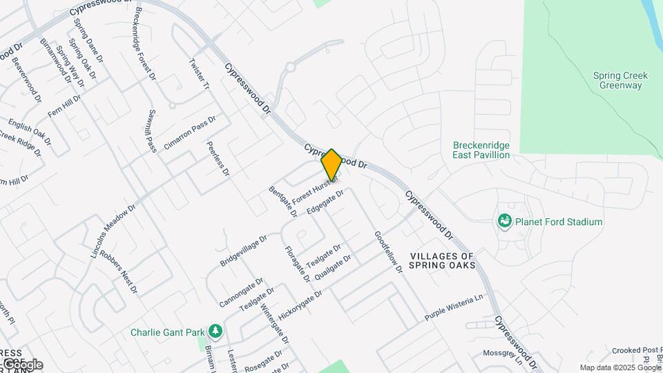 5026 Forest Hurst Dr Map and Location Details