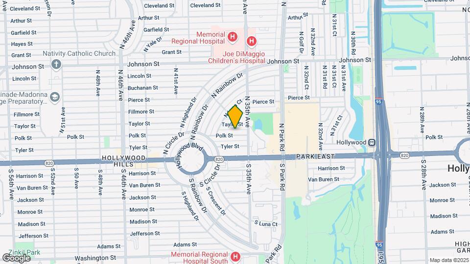 3525 Polk St, Unit 5 Map and Location Details