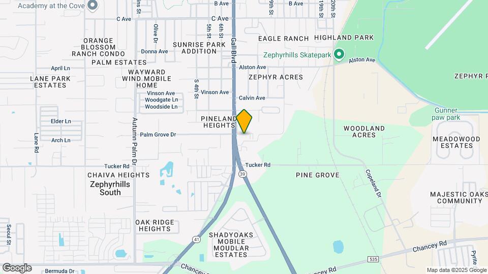 38526 Palm Grove Dr Map and Location Details