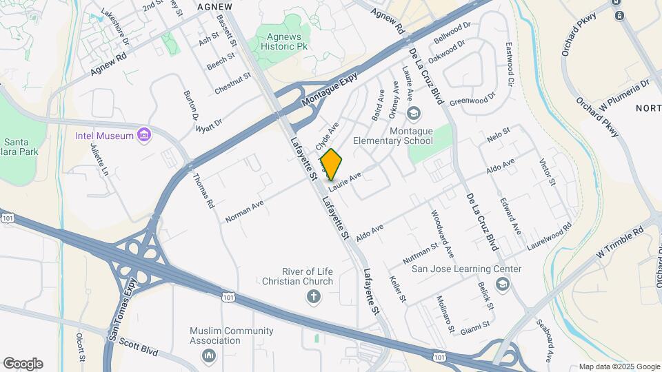 3610 Haig St Map and Location Details