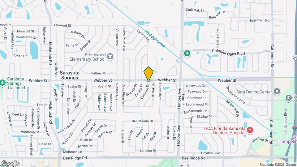 2833 Linwood Dr Map and Location Details