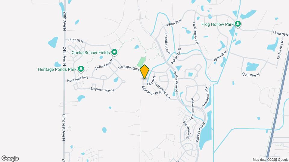 4818 Education Dr N Map and Location Details