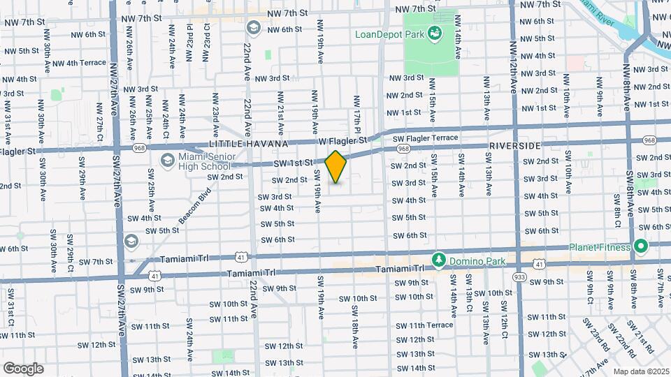 251 SW 18th Ct Map and Location Details