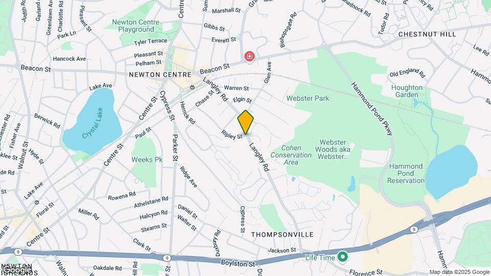 201 Langley Rd, Unit 201 Map and Location Details