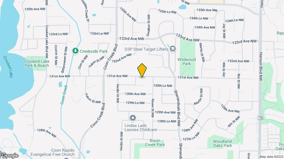 2246 131st Ave NW Map and Location Details