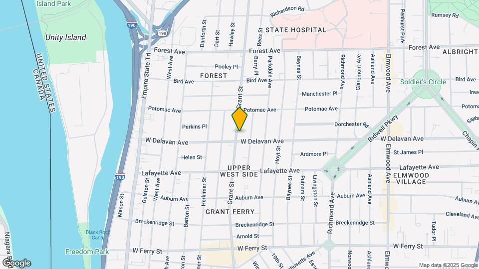 315 Grant St Mapa y Detalles de la Ubicación