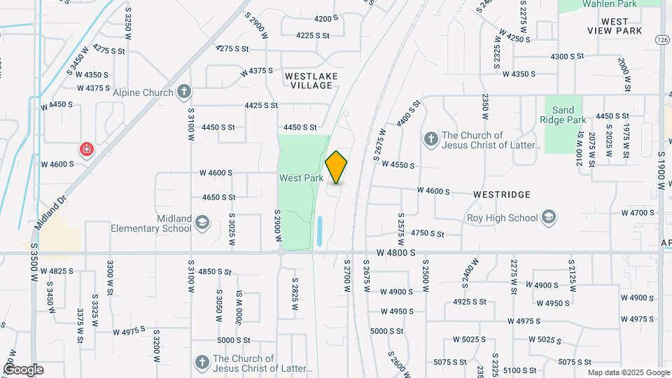 4621 S W Pk Dr Map and Location Details