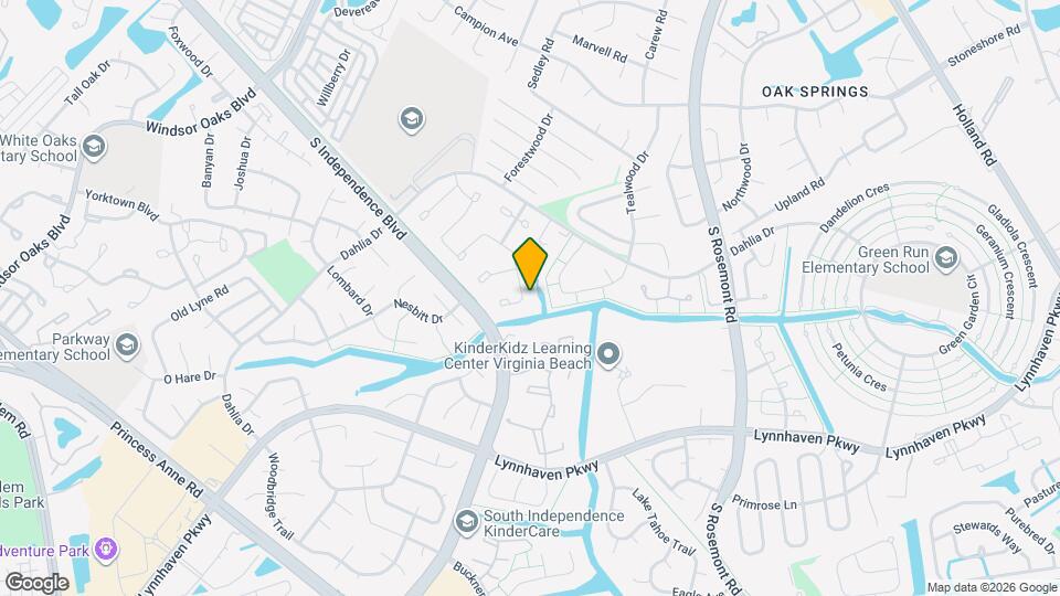 684 Orangewood Dr Map and Location Details
