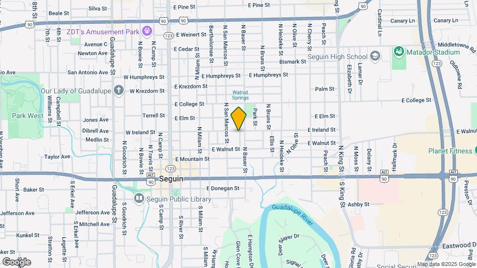 428 Aguila St Map and Location Details