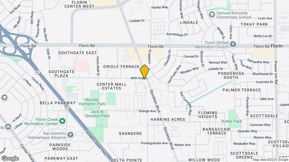 Breckenridge Village Apartments Map and Location Details