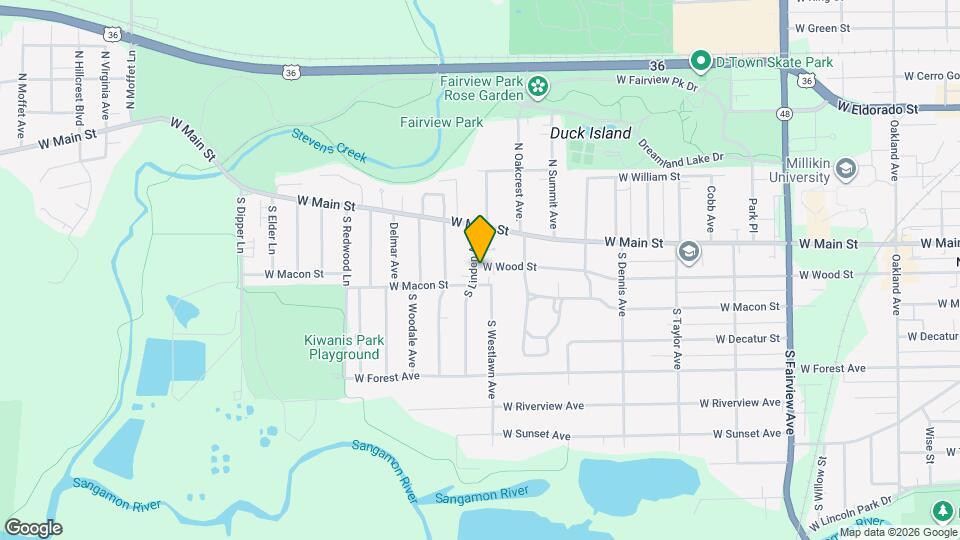 204 S Linden Ave Map and Location Details