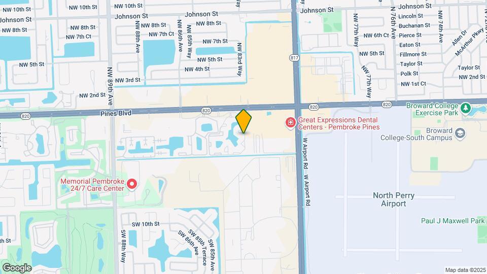 356 SW 83rd Way, Unit 104 Map and Location Details