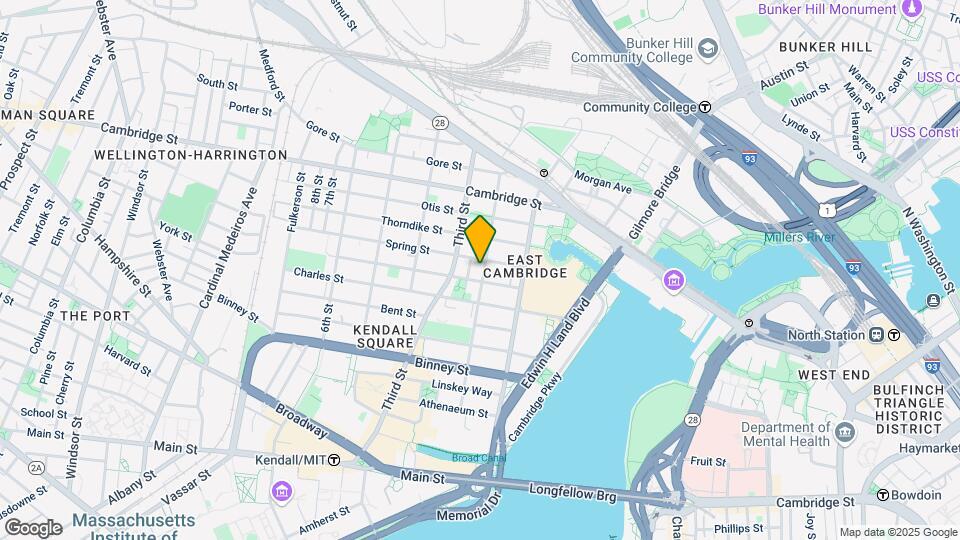 89 2nd St, Unit 1A Map and Location Details