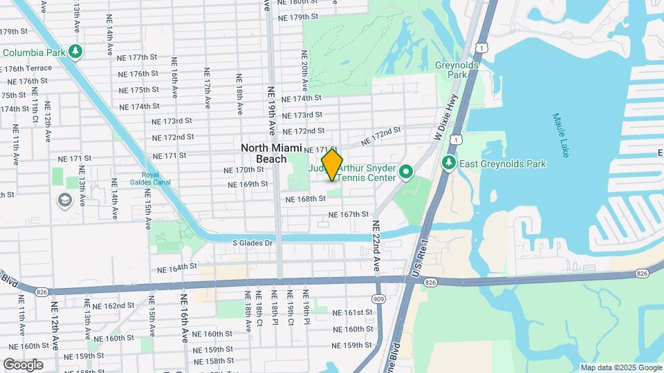 2072 NE 169th St Map and Location Details