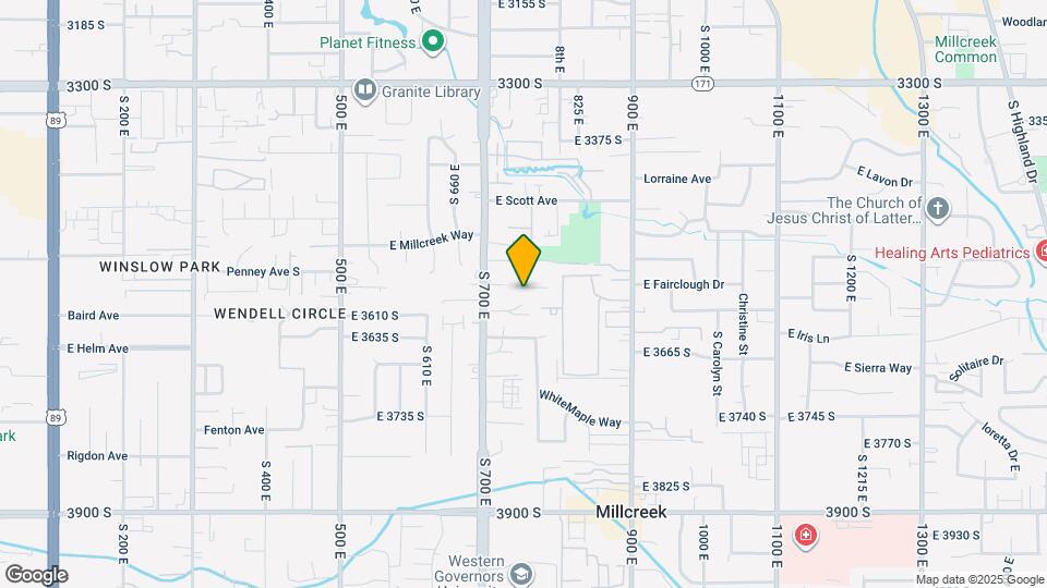 754 E Empire Cir Map and Location Details
