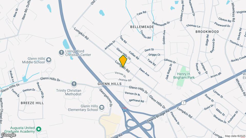 2816 Lumpkin Rd Map and Location Details