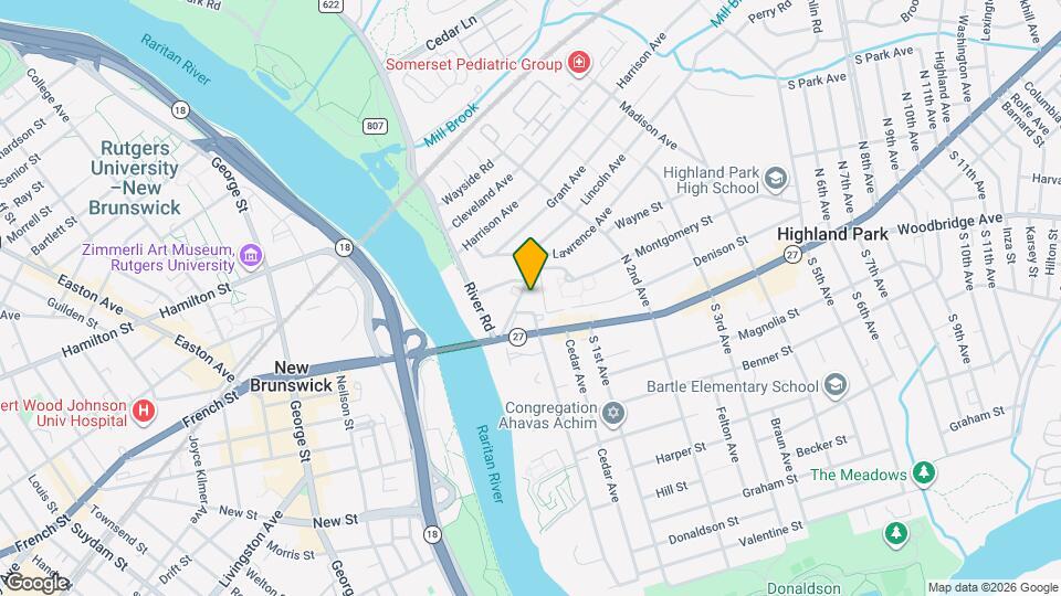 41 Lincoln Ave Map and Location Details