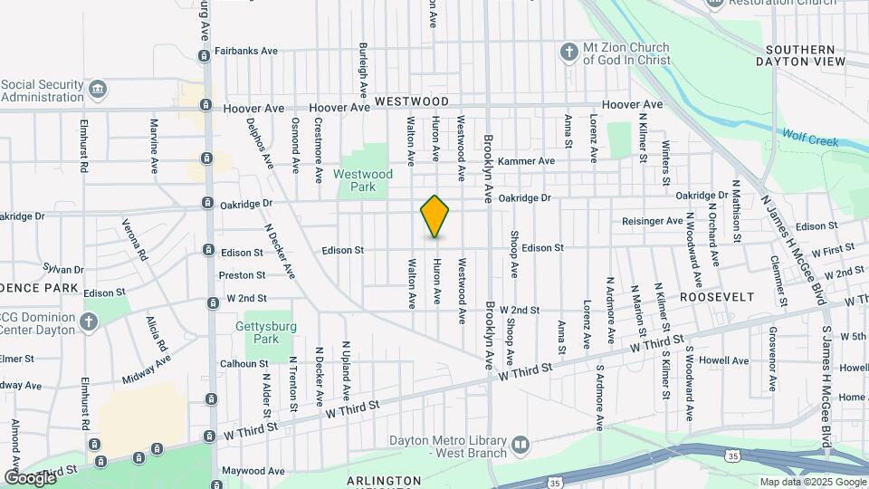 305 Huron Ave Map and Location Details