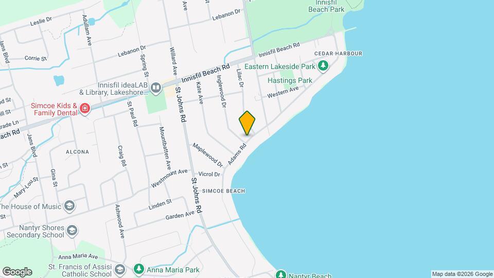 1981 Inglewood Dr Map and Location Details