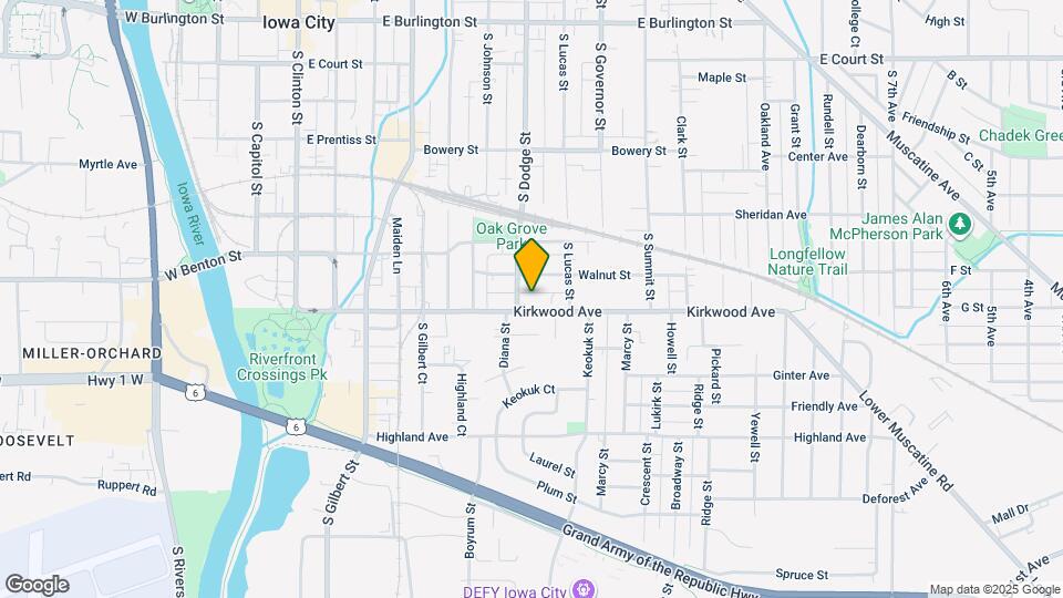714 Kirkwood Ave Map and Location Details