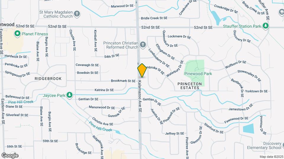 5500 Kalamazoo Ave SE Map and Location Details