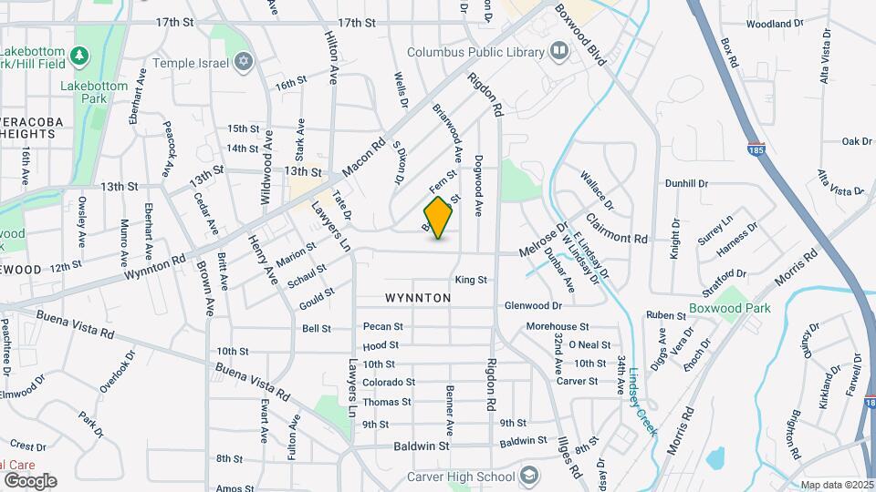 2819 Schaul St Map and Location Details