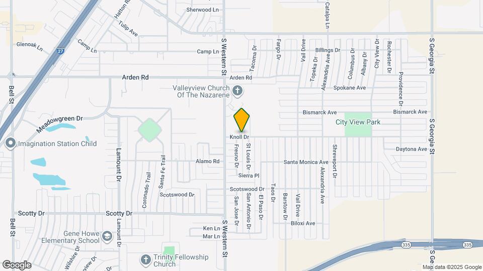 7628 Woodford Ave Map and Location Details