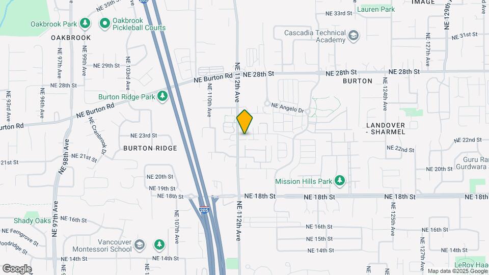 11215 NE 23rd St Map and Location Details