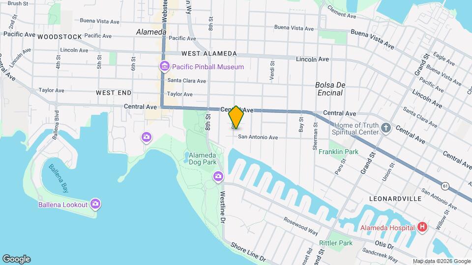 1206 9th St Map and Location Details