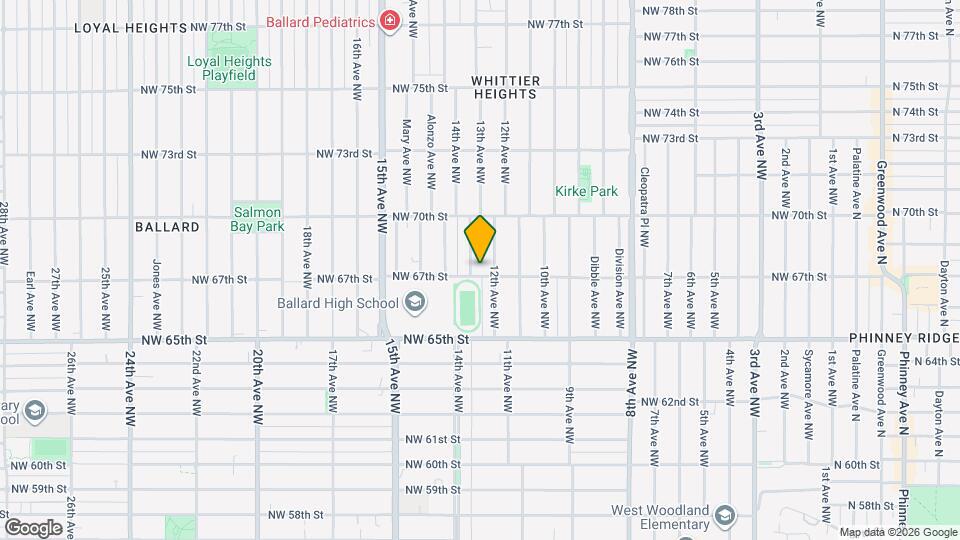 1212 NW 67th St Map and Location Details
