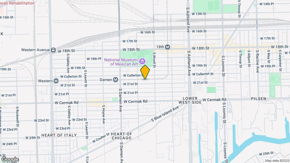1836 W 21st St, Unit 1 F Mapa y Detalles de la Ubicación