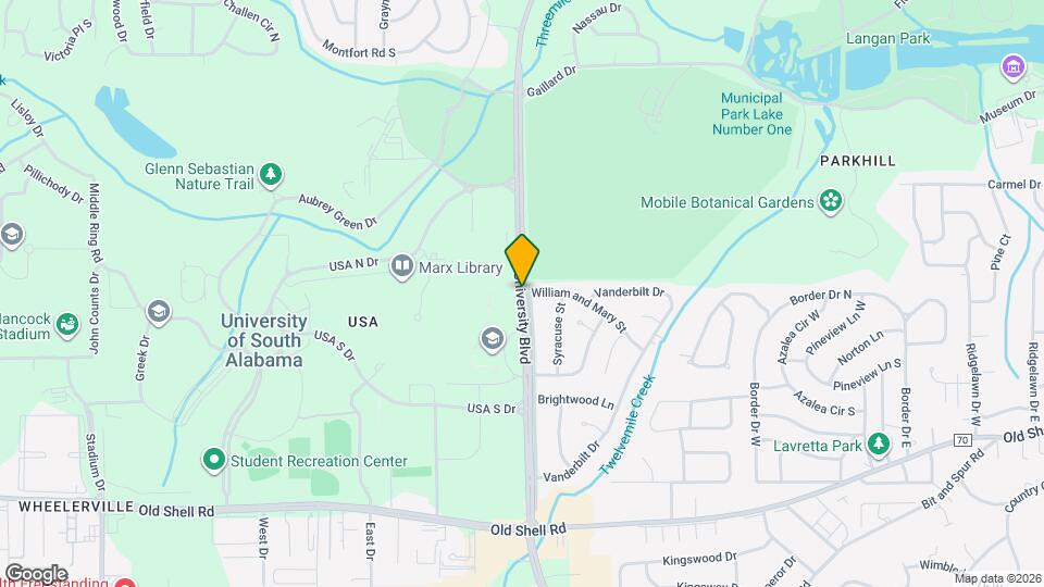 5658 William and Mary St Map and Location Details