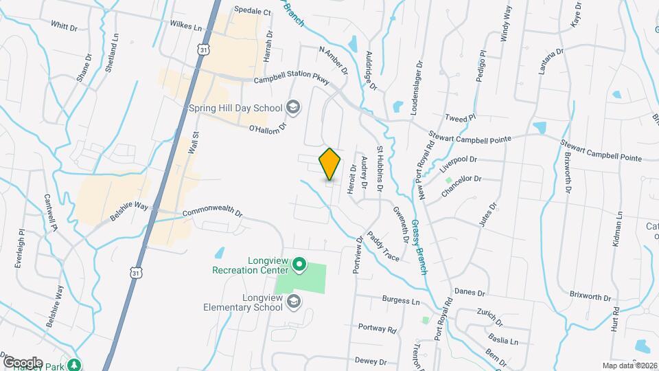 2031 Hemlock Dr Map and Location Details