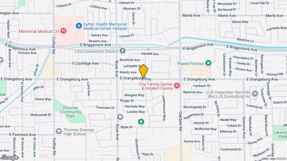 1920 E Orangeburg Ave Map and Location Details