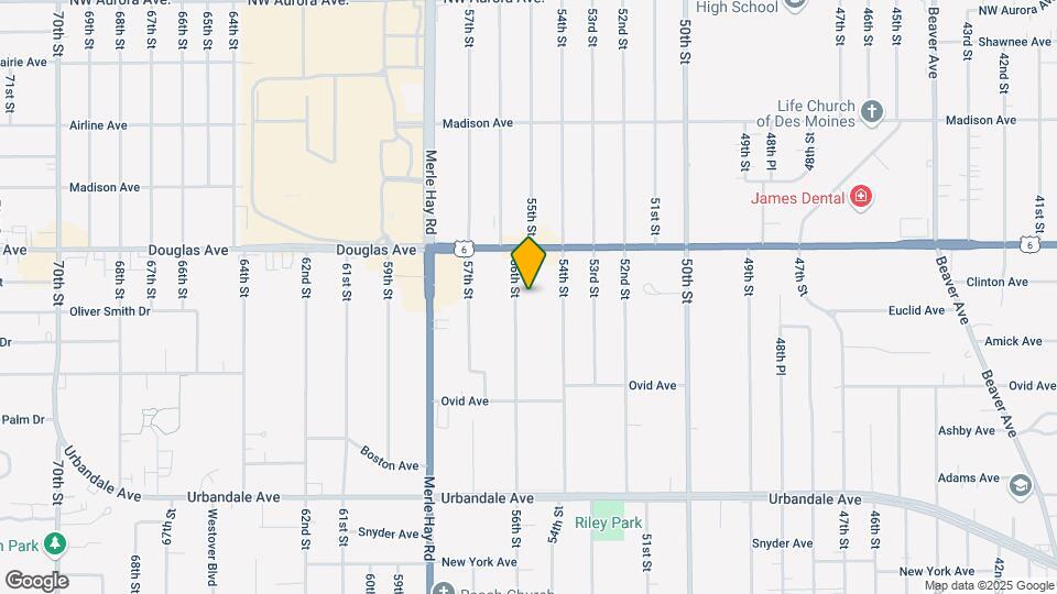 3609 56th St Map and Location Details