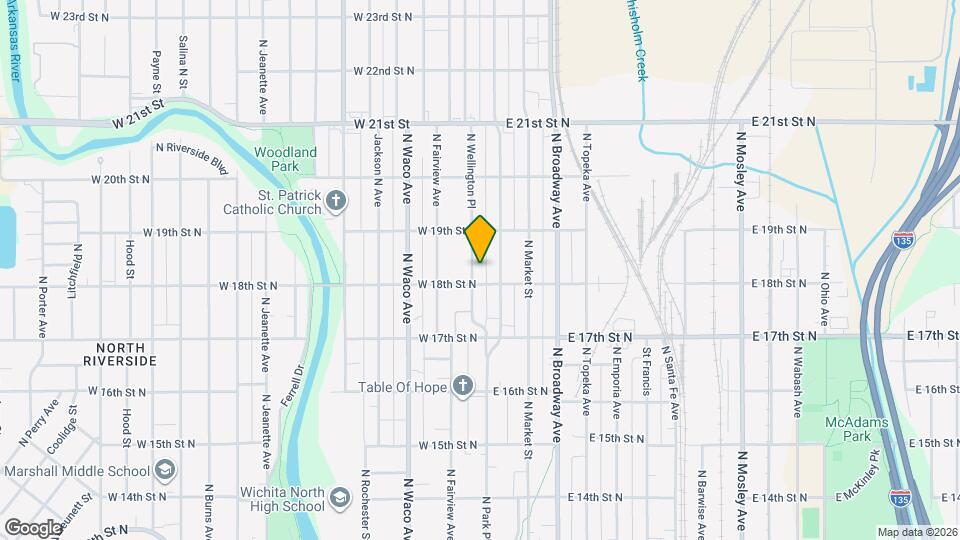 1912 N Wellington Pl, Unit 1912 N Wellington Place Map and Location Details