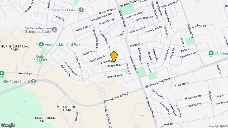 1809 Ruthie Run Map and Location Details