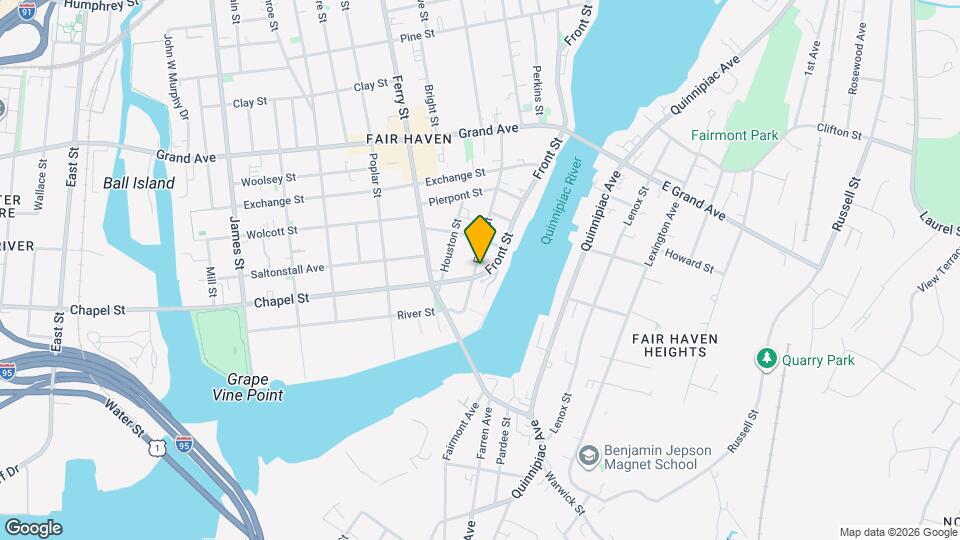 37 E Pearl St Map and Location Details