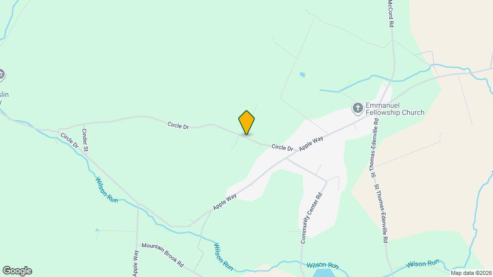 9526 Circle Dr Map and Location Details