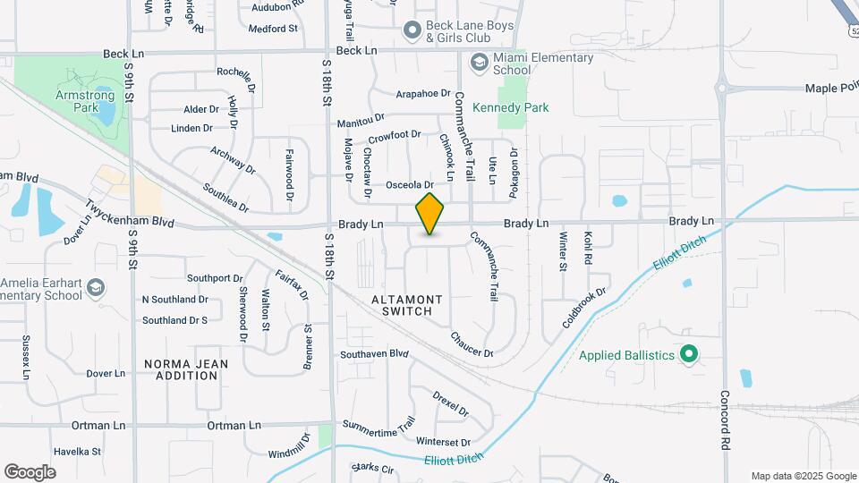 2202 Heatherfield Dr Map and Location Details